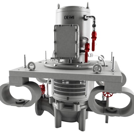 DESMI pump designed for efficient fluid handling in industrial applications.