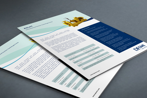 DESMI brochures met de ESLHT-pomp voor vloeistofverwerking en industriële toepassingen.