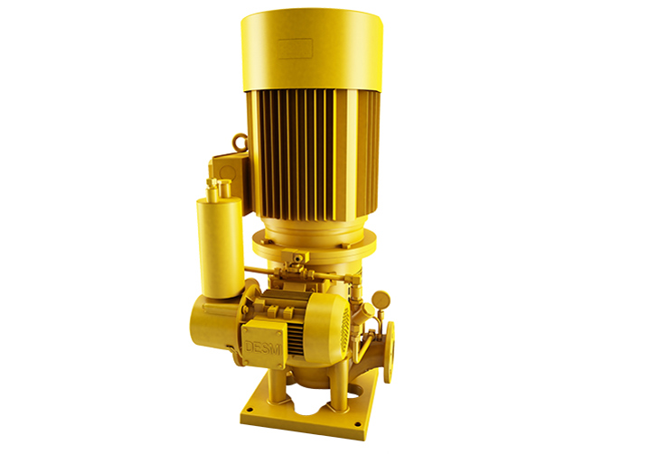 The DESMI priming pump is driven by its electric motor | - Proven technology