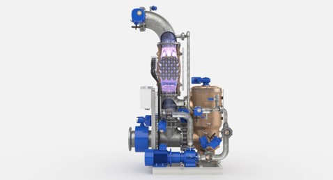 DESMI CompactClean Ballast Water Management System for marine fluid handling.
