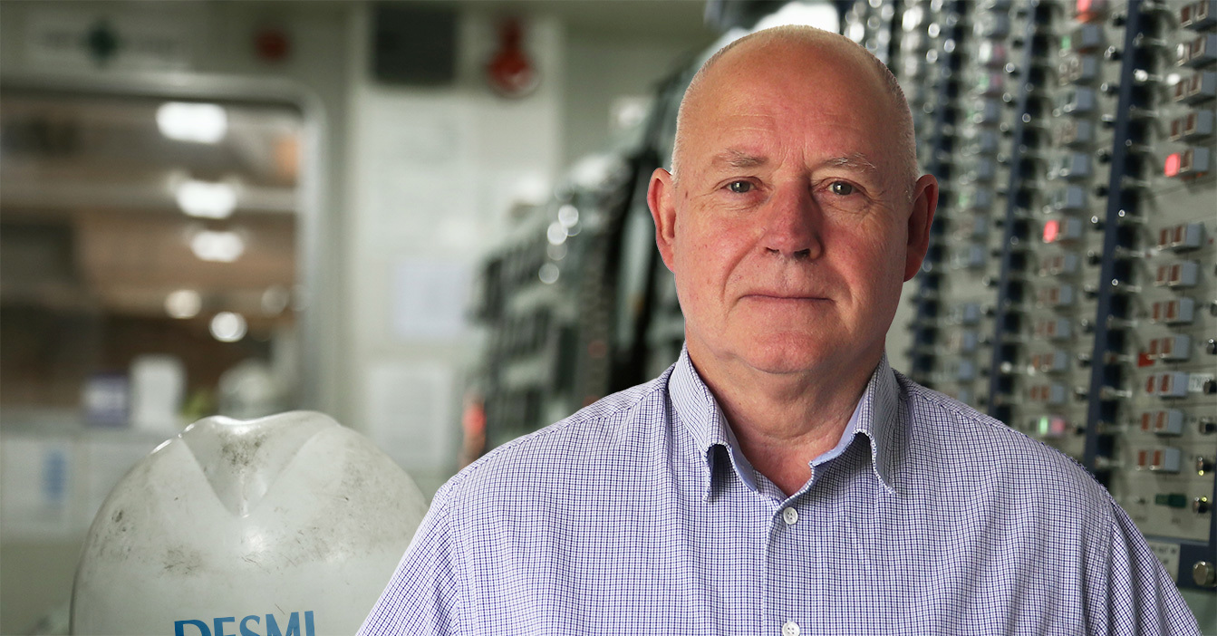 Portrait of John Nielsen, DESMI team member