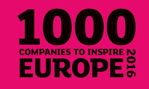 “《1000 Companies to Inspire Europe 2016》与AFME和Elite标志。”