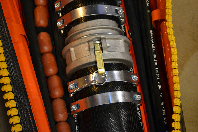 ZUH Zipper Umbilical Hose DESMI Proven technology