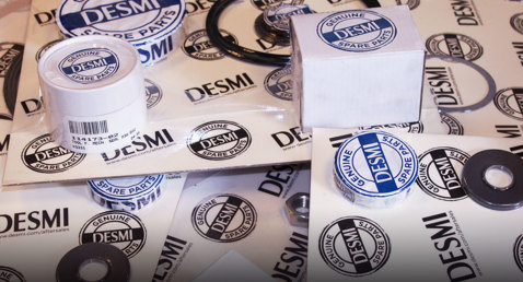 DESMI Original-Ersatzteilverpackung, einschließlich Dichtungen und Ringen, für die Flüssigkeitsförderung.