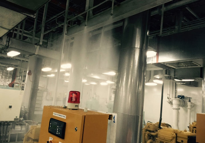 Fixed Water Based Fire-Fighting System for Local Application | DESMI ...
