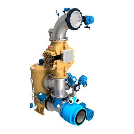 DESMI OptiSave energy-saving system for marine applications, featuring advanced components and design.