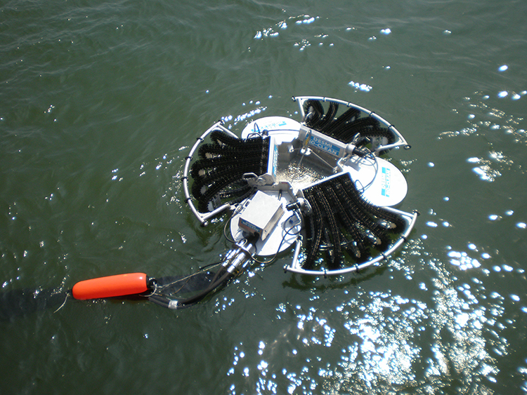 Giant Octopus oil spill skimmer DESMI Proven technology