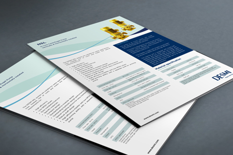 Brochure dei prodotti DESMI con pompe industriali e soluzioni per la gestione dei fluidi.