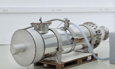 DESMI RayClean ballast water treatment system in an industrial setting.